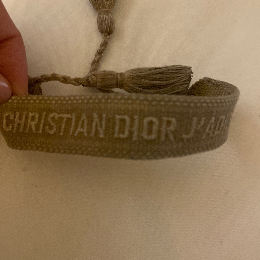 CD woven bracelet